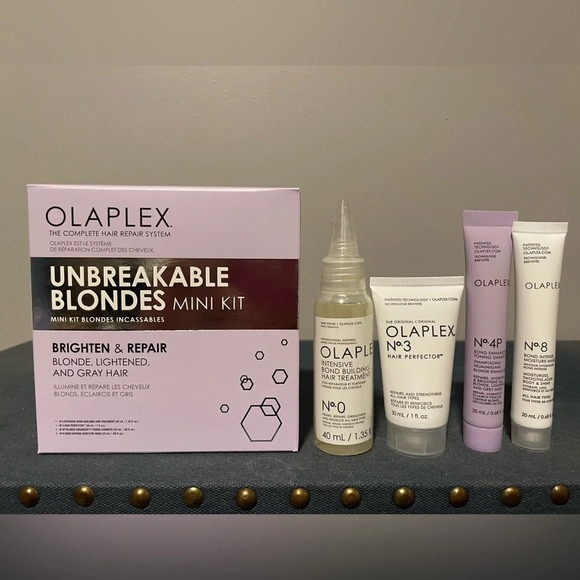 NEW - OLAPLEX Unbreakable Blondes kit-for blonde, gray or highlighted hair - Picture 5 of 5